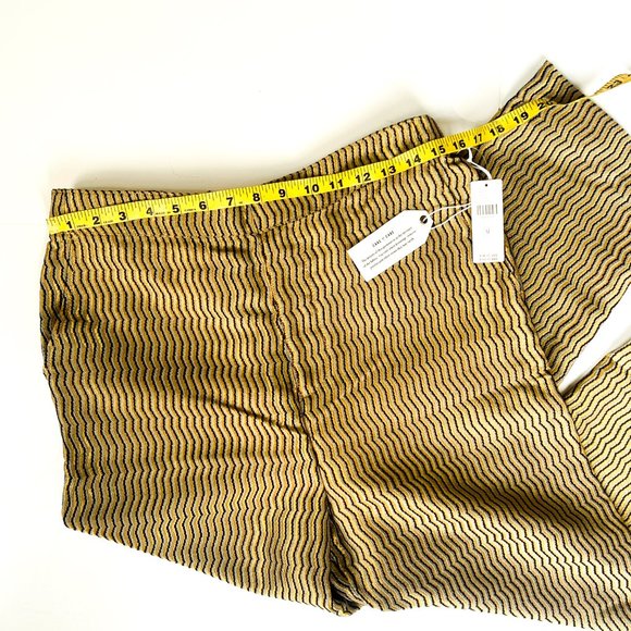 NWT anthropologie mauve melyssa jacquard trousers - Picture 6 of 9